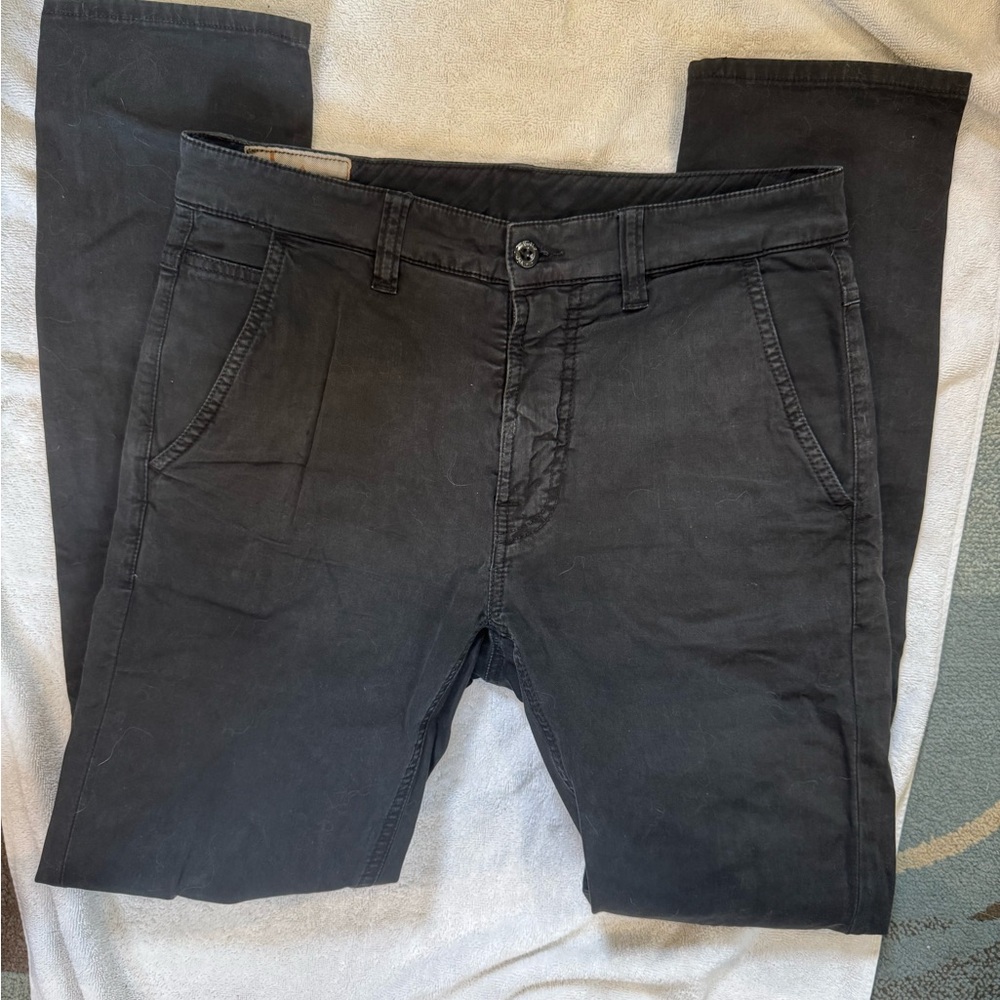 Nudie Jeans Black Chinos